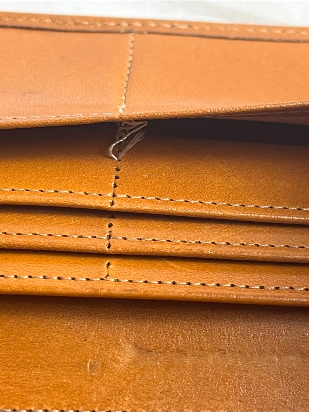 Vintage 1990s Dooney & Bourke All Weather Leather Pebbled Wallet - Picture 12 of 14